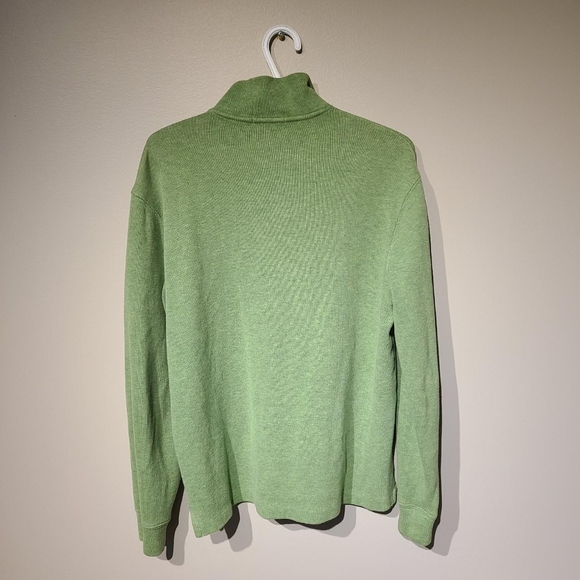 LONG SLEEVE 3/4 ZIP POLO BY RALPH LAUREN - Picture 2 of 3